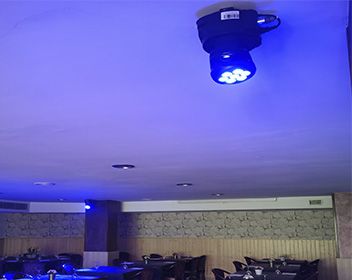 Instalació Iluminació LED Feedback AudioVisuals Lleida
