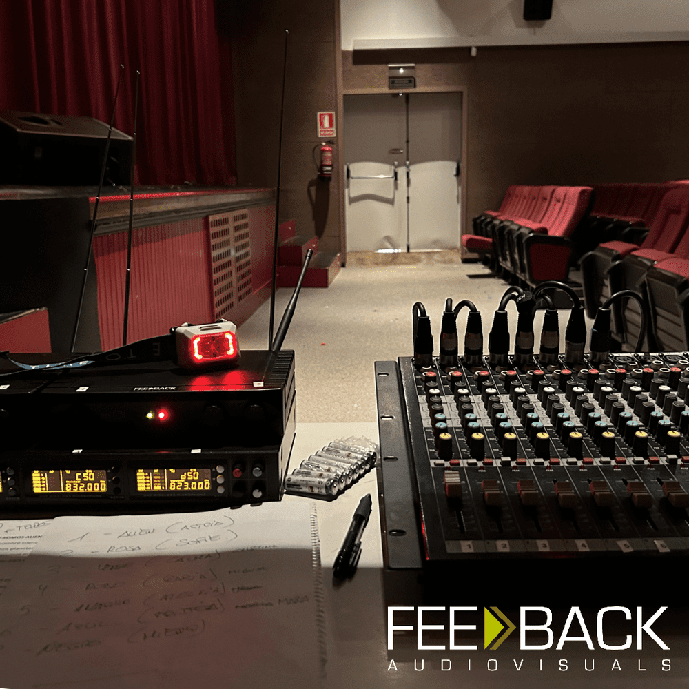 Alquiler equipamiento musical para el festival de Vielha - Feedback Audiovisuales Lleida
