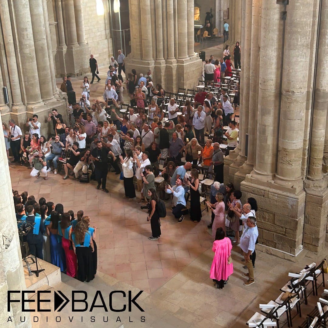 Alquiler de equipos para las orlas de los alumnos de la Universitat de Lleida - Feedback Audiovisuals Lleida