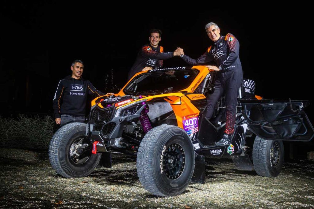 Lloguer pantalla i equip de so per a la presentació del Rally Dakar Clos-Pons