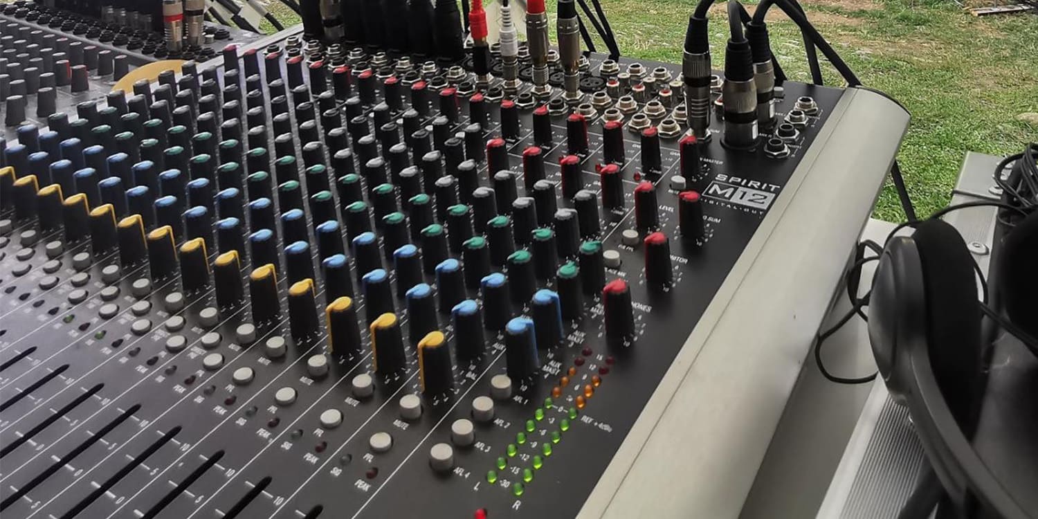 Feedback Audiovisuals tabla de sonidos