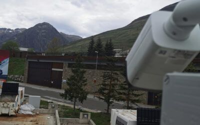 Instalación de Cámaras de Videovigilancia en el Punto Verde de Baqueira